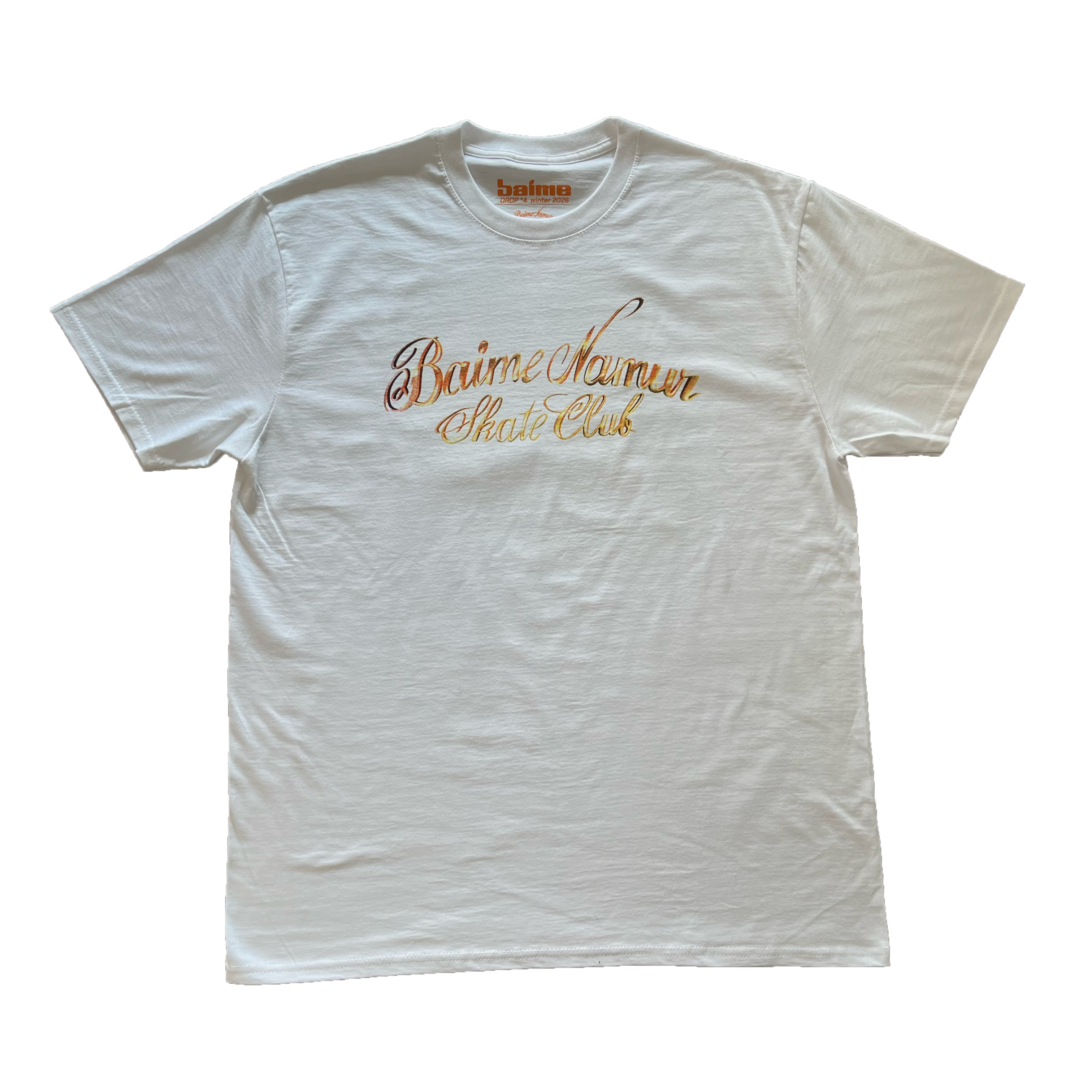 T-shirt Baime Namur Skate Club Gold