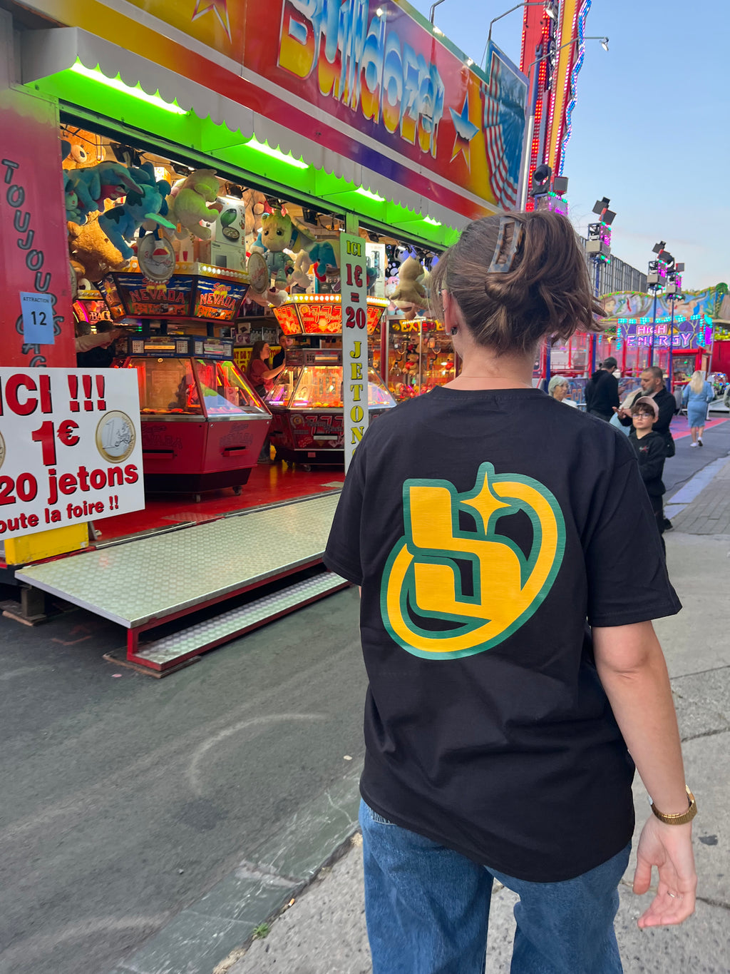 T-shirt Yellow & Green